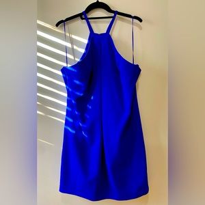 Like new, beautiful blue Trina Turk dress.